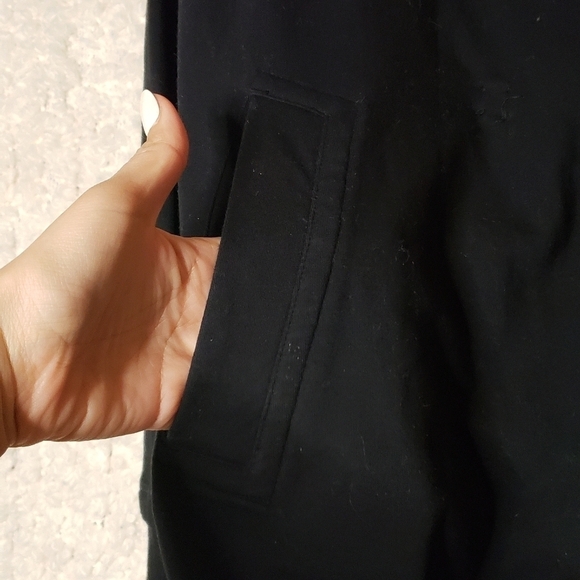 Lululemon Gratitude Wrap sweatshirt jacket black size 8 - Picture 7 of 13